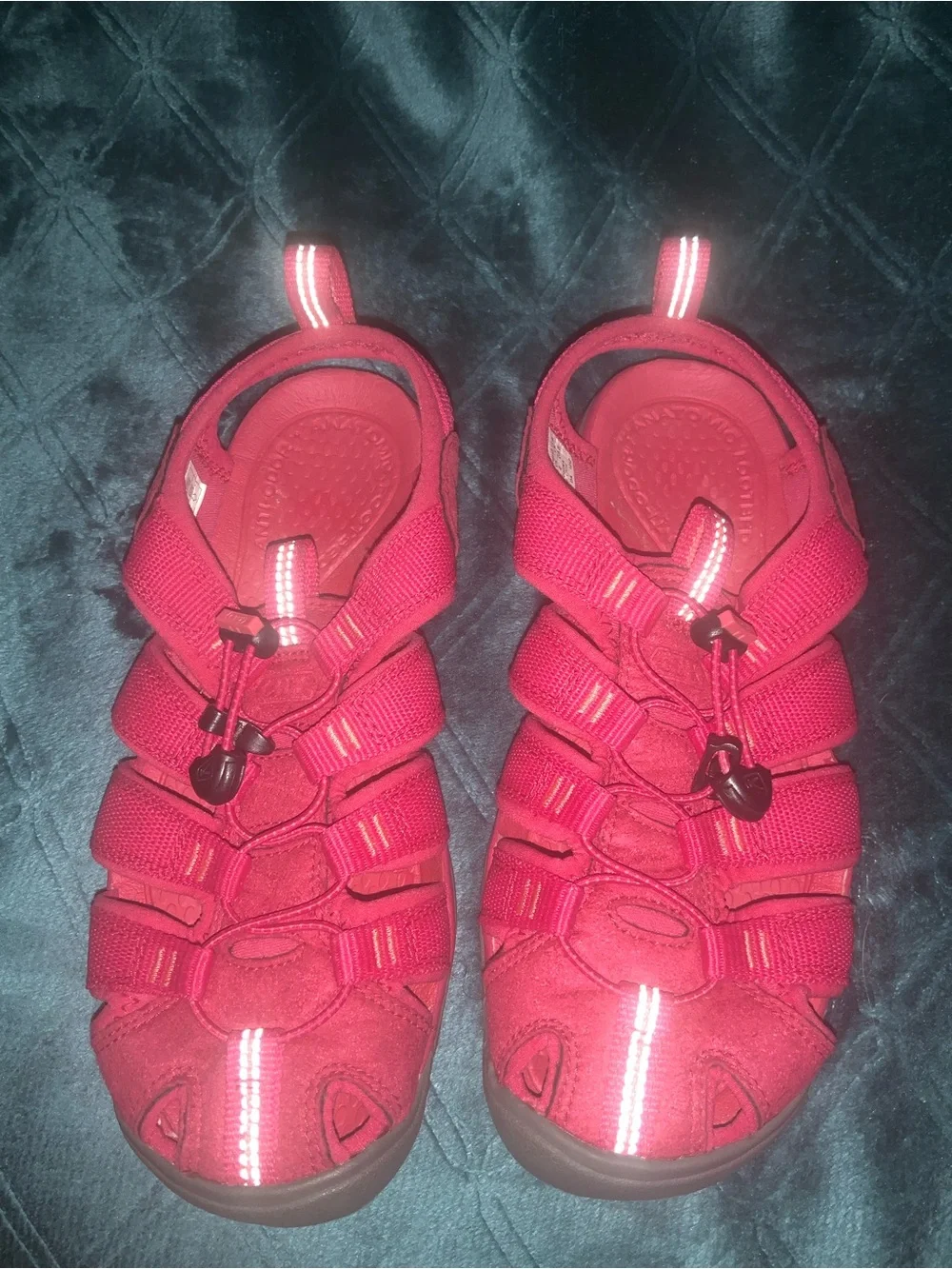 Nwot Keen Clearwater CNX Water Sandals Women's 6.5 Red Sport Hike Trail 37 EU